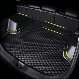 Protector Maletero para Kia EV4 GT-Line (AB 2025) 2026, Alfombrilla Maletero Cuero Lujo Antideslizante Impermeable, Alfombra Coch Medida Protección Completa