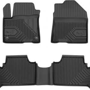 MOTOS Alfombrillas de Goma para Hyundai Kona Electric 2018-2023 Mejore la Comodidad de Sus Viajes con la Alfombra Antideslizante Car No.77- Alfombrillas de Coche para Varias Estaciones