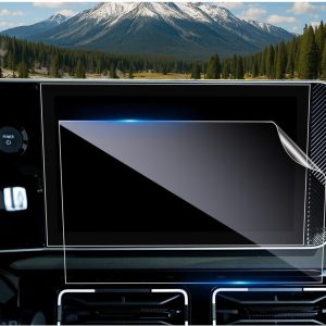 CDEFG Compatible con Renault 5 R5 E-Tech EV 2025 2026 protector de pantalla de navegación 6H, resistente a los arañazos, 10,1 pulgadas GPS nano protector de pantalla antiarañazos Accesorios