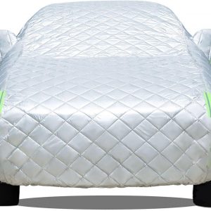 Anti-Granizo Funda Coche para MG Cyberster 2023, Cubre Coches Exterior Impermeable Antigranizo Tira Reflectante(Silver,para MG Cyberster 2023)