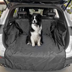 1Piezas Protector de Maletero para Cupra TAVASCAN AB 2024, Funda Impermeable Alfombrilla Resistente Cubierta Antideslizante Protector Perros Coche Duradero,Black