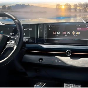 CDEFG Ariya – Paquete de 2 protectores de pantalla, pantalla táctil de 12.3 pulgadas y calibre digital de 12.3 pulgadas, accesorios para Nissan Ariya 2023 2024, 4 protectores de nano película