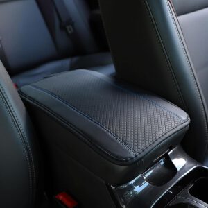 Almohadilla Reposabrazos Coche, para MG S5 EV ES5 ES34 2024-2027 Microfibra Cuero Apoyabrazos Coche Antiarañazos Impermeable Protector Reposabrazos Coche