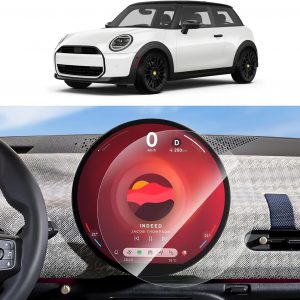 SKTU [2 unidades Protector de Pantalla compatible con NUEVO Mini Cooper COUNTRYMAN ACEMAN 2024 2025 GPS Navigation PET Protector de Pantalla 9,4 Pulgadas