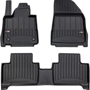 MOTOS Alfombrillas de Goma para Volvo EX30 Desde 2023 Mejore la Comodidad de Sus Viajes con la Alfombra Antideslizante Car 3D- Alfombrillas de Coche para Varias Estaciones