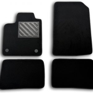 Alfombrillas Antideslizantes para Renault Twingo II de 2007 a 2014, a Medida, talonera de Goma Reforzada
