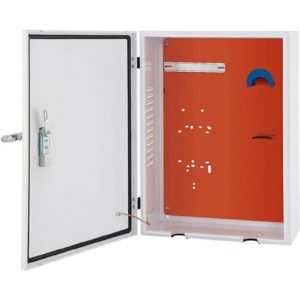 VEVOR Caja de Estación de Carga Tesla 70x50x25 cm Caja de Cable para Exteriores Organizador de Cables IP32 Impermeable a Prueba de Polvo Caja eléctrica de Acero en Rollo frío para Conector de Pared