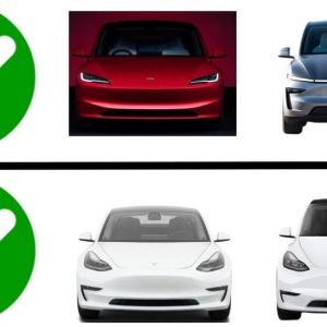 Pedales Tesla Performance Model 3 (incl. Highland) y Model Y cubierta antideslizante para pedal de freno y acelerador