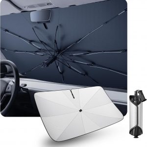 [2026 Upgrade] CDEFG Compatible con Peugeot 208 e-208 2020-2024 2025 2026 GT Restyling Parasol Parasol Parabrisas Parasol Delantero Parabrisas Parasol Accesorios