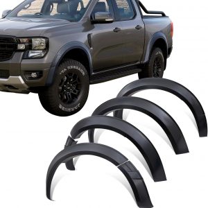 Ampliador de guardabarros para Ford Ranger T9 2023-2024-2025 Termor Limited Doble Cabina Fender Flares de 5 pulgadas, accesorio de ampliación de eje de rueda