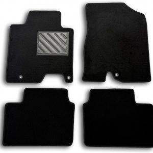 Alfombrillas para Kia Ceed’D Ceed II a Partir de 2012 – Alfombrillas a Medida, Antideslizantes, talonera de Goma Reforzada, Anillas de fijación