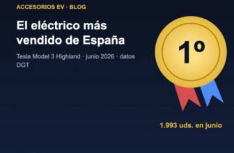El Tesla Model 3 Highland arrasa: coche eléctrico más vendido en España en junio de 2026