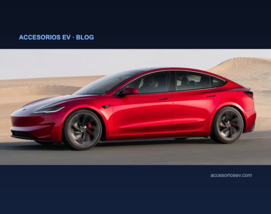 Los 10 accesorios para el Tesla Model 3 Highland que de verdad merecen la pena