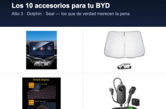 Los 10 accesorios para tu BYD que de verdad merecen la pena (Atto 3, Dolphin y Seal)