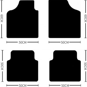 4 Piezas Alfombrillas de Coche para Ford Capri EV 2024 2025, Alfombras Antideslizantes Resistentes Moqueta Protectora Impermeable Alfombrillas