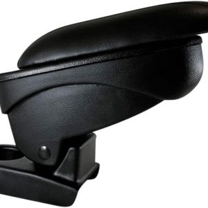 Reposabrazos de cuero sintético – deslizable compatible con Fiat 500e 2020-