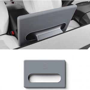 Marco protector de pantalla para Tesla Model 3 Highland 2024, control central, cubierta protectora de silicona, accesorio interior de coche (gris)