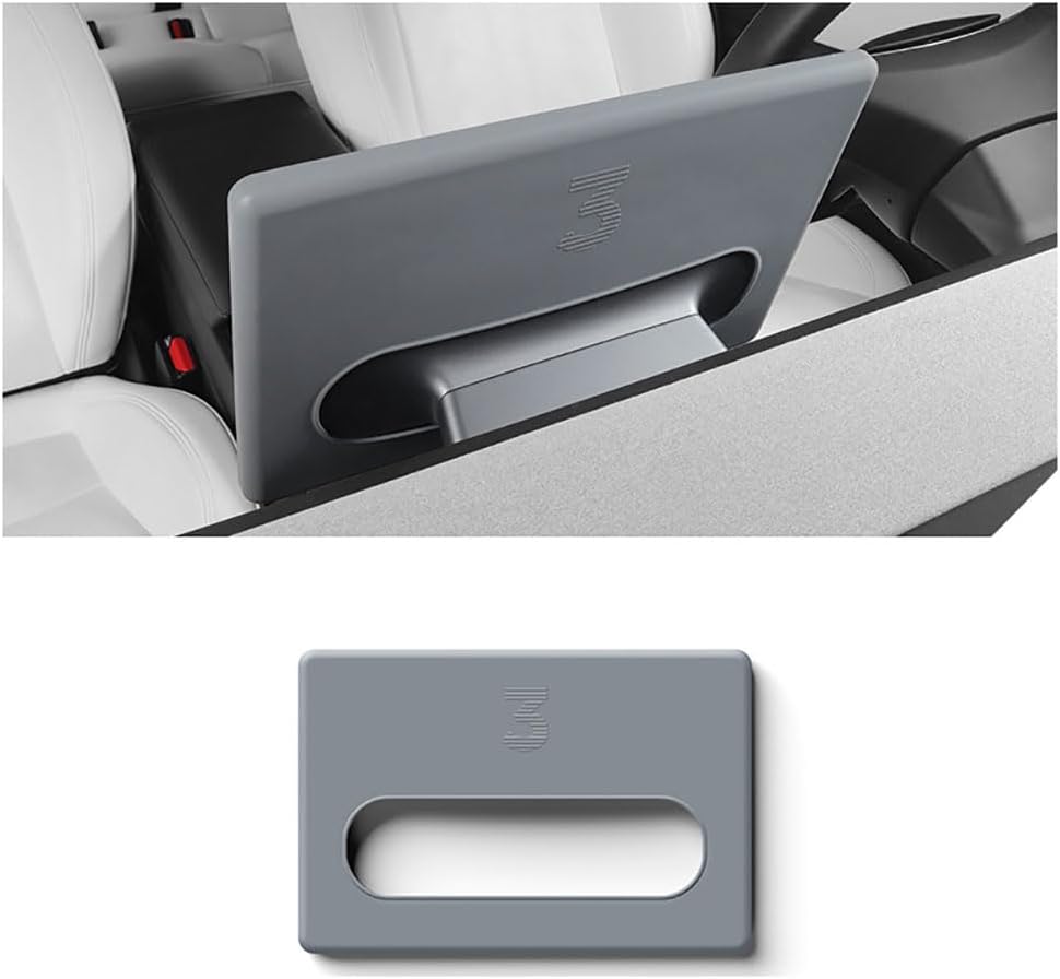 Marco protector de pantalla para Tesla Model 3 Highland 2024, control central, cubierta protectora de silicona, accesorio interior de coche (gris)