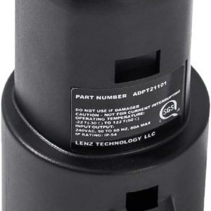 LENZ J1772 Adaptador de carga para Tesla Model 3, Y, S, X y Cybertruck, certificado de seguridad, 80A/240V, ajuste óptimo, fácil instalación (Nota: solo para vehículos Tesla)