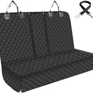 Funda Coche Perro Asiento Trasero, para Hyundai Tucson 2025/ Kona SX2 EV/Ioniq 6/ Sante Fe 2024 2025 2026 Resistente y Impermeable Universal Antideslizante Protector Perros Trasero