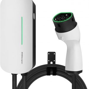 Wallbox 7.4kW Tipo 2 Estacion de Carga para Vehiculos Electricos Monofasico 6M Cable Uso Interior y Exterior