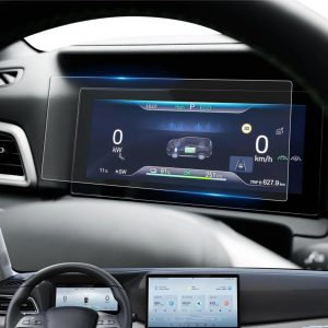 YEE PIN Protector de pantalla de 8 pulgadas compatible con BYD Atto 2 Yuan Up EV DM-i | Seal 6 DM-i Touring 2025 2026 2027 cabina digital, protector de pantalla de vidrio templado 9H antihuellas