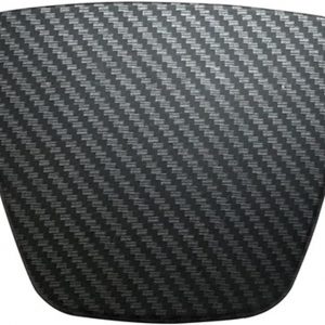 Embellecedor Cubierta Volante Coche Adhesivo Componente ABS Accesorios Interiores Para Tesla Para Modelo Para 3/Y 2024-2025 Accesorios Interior Automóvil(B-Matte carbon)