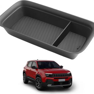 Compatible con Je-EP Avenger 2023-2025 Consola Central Caja de Almacenamiento,Apoyabrazos Organizador Guantera,Coche Interior Accesorios Organizador Je-EP Avenger Accesorios (Estándar)