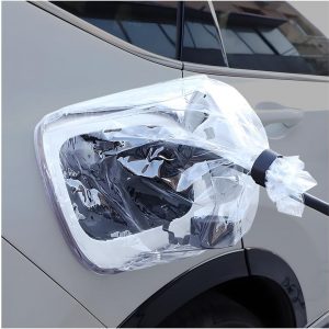 JNNJ EV Cubierta del Puerto del Enchufe del Cargador, Cubierta Impermeable Protectora para Carga de Coche Eléctrico, Cubierta Magnética para Enchufe de Carga de Vehículos Eléctrico(Transparente)