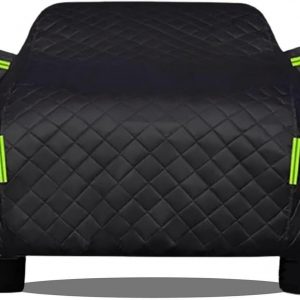 Funda Coche Exterior Antigranizo para MG Cyberster 2023, Engrosamiento Fundas para Coche Exterior Protección Contra Granizo protección Resistencia a los Rayos UV(Black,para MG Cyberster 2023)