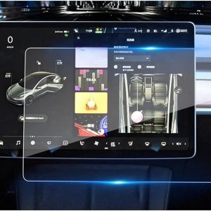 Navegación Protector Pantalla Auto Navi Para Tesla Para Modelo 3 Y S X Protector Pantalla Control Central 15/17 Pulgadas Protección Navegación Templada(Mo*del S X 17 inch)