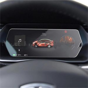 Protector de Pantalla Transparente para Tesla Model S Model X 2017-2021, Protector de Pantalla de Vidrio Templado antiarañazos para Tablero de Instrumentos.