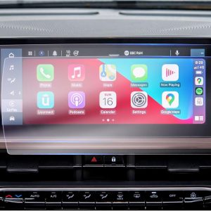 GAFAT Compatible con Fiat 500e 500 Hybrid/Tipo Cross 2021-2026 2027 10,25″ Protector de Pantalla de Navigation, Nano Protector para 10,25 Pulgadas Uconnect 5 Touchscreen, 6H Antiarañazo [2 PZS]