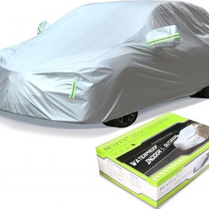 Funda de Coche Exterior Funda para Coche de Impermeable A Prueba de Polvo A Prueba de Nieve Protección UV para Hatchback Longitud (hasta 430 cm)