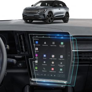 BIXUAN Protector de pantalla de navegación PET de 12 pulgadas, compatible con Renault Austral/Espace 6 VI/Rafale/Megane E-Tech Hybrid Protector de pantalla transparente nano protector de pantalla