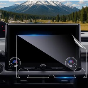 CDEFG Compatible con Toyota bZ4X/bZ 2026 Facelift Navigation Protector de Pantalla 6H Resistente a los arañazos 14 pulgadas GPS Nano Protector de Pantalla Antiarañazos Navi Película bZ 2026 Accesorios