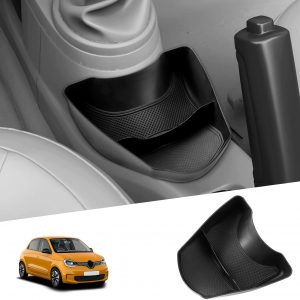 SHAOHAO Compatible con Renault Twingo 3 2014-2023 2024 compartimento de almacenamiento para consola central accesorios para coche organizador de almacenamiento original Renault Twingo 3 accesorios