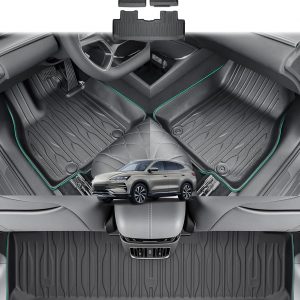 GAFAT Compatible con BYD Seal U DM-i EV 2025 2026 2027 Alfombrillas de Goma, TPE Todo Tipo de Climas para Seal-U DMi Accesorios, Borde Extra Alto 5-7 CM, Escaneo 3D Original, Fácil de Limpiar