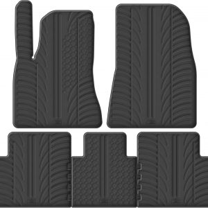 Alfombrillas de Goma Compatible con Tesla Model 3 12/2020- (Perfil T 5-Partes)