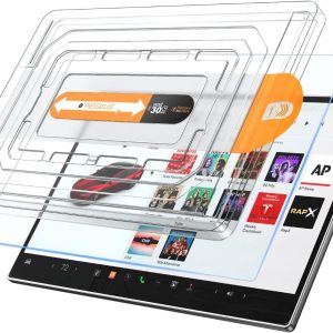 CDEFG Compatible con 2025 2026 Nuevo Tesla Model Y Juniper Navigation Protector de Pantalla de Cristal Templado QHD 16 pulgadas resistente a los arañazos GPS 9H Protector de pantalla Auto Navi