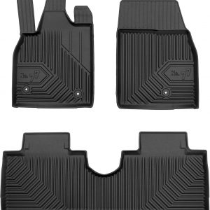 MOTOS Alfombrillas de Goma para Ford Mustang Mach-E Desde 2020 Mejore la Comodidad de Sus Viajes con la Alfombra Antideslizante Car No.77- Alfombrillas de Coche para Varias Estaciones