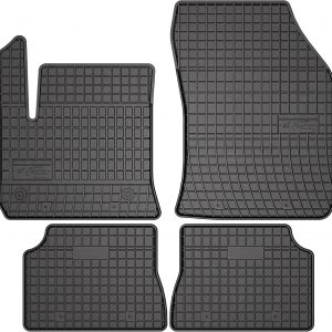 MOTOS Alfombrillas de Goma para Alfa Romeo Junior Elettrica Desde 2024 Mejora tu Comodidad de Viaje con la Alfombrilla Antideslizante para Coche- Alfombrillas de Coche para Varias Estaciones