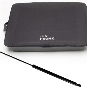 rati Frunk compatible con Audi Q4 e-tron/Audi Q4 Sportback e-tron 2021- | Con muelle de gas extra | Espacio de almacenamiento frontal ampliado. Perfecto para cables de carga. Fácil montaje, máxima
