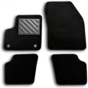 Alfombrillas para Jeep Avenger Electric a Partir de 2023-, Antideslizante, umbral de Puerta de Goma Reforzada, Botones de Anclaje