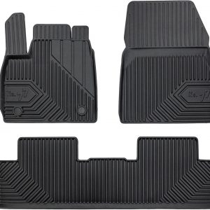 SMK Alfombrillas de goma para Renault Megane E-Tech desde 2022 Experimente un nuevo estándar de viaje con las alfombrillas de coche antideslizantes: alfombrillas de coche multiuso para todas las condi