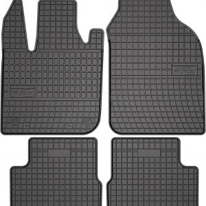 MOTOS Alfombrillas de Goma para Fiat 500e II Desde 2020 Mejora tu Comodidad de Viaje con la Alfombrilla Antideslizante para Coche- Alfombrillas de Coche para Varias Estaciones