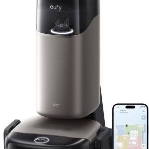 eufy by Anker HydroJet S2 Robot Aspirador y fregador, 30 000 Pa