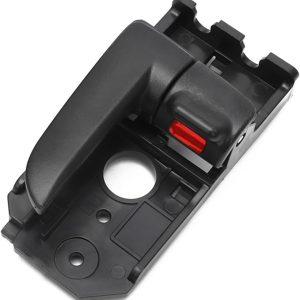 Manija Puerta Para Kia Para Cerato 2005 2006 2007-2012 82610-2F000 82620-2F000 Manijas Interiores Traseras Delanteras Manija Puerta Interior Manilla puerta (Color : Negro, Tamaño : Frente izquierdo
