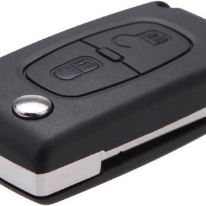 2 Botón Carcasa del Mando Pra Peugeot 206 107 207 307 407 Citroen C2 C3 C4 C5 C6