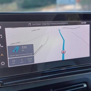 Compatible con 2024 2025 2026 Citroën C3 Película de pantalla para navegación, para Citroën C3 ë-C3 Aircross 10.25″ Infotainment pantalla, Nano Plástico Películas 6H antiarañazos [2 Unidades]